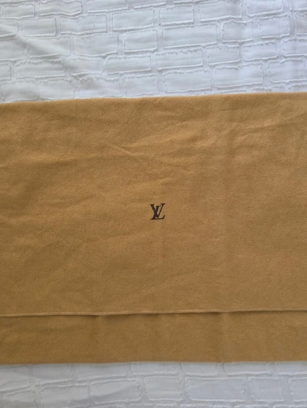 Louis Vuitton dust bag AUTHENTIC 18 Inch X 13 Inch With Serial Code 0481A